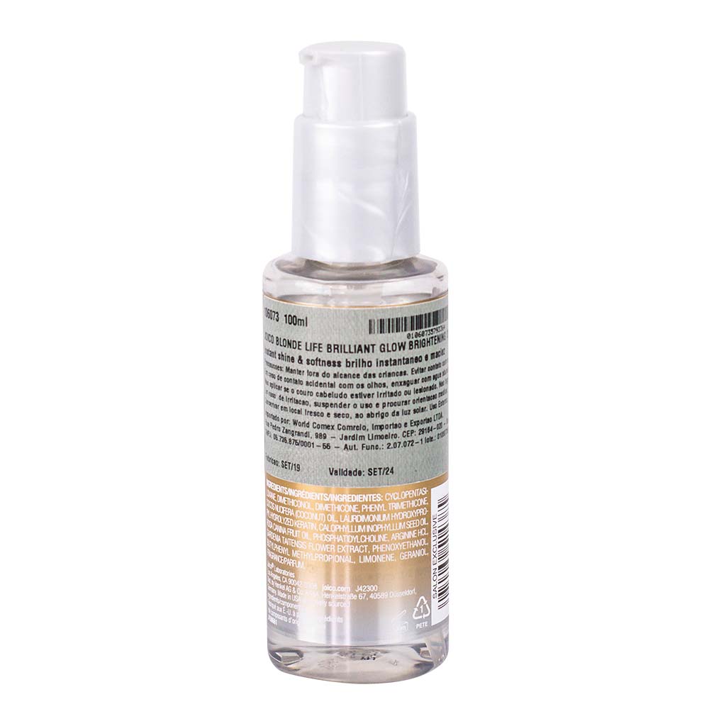 Joico Blonde Life Brightening Oil – Óleo Capilar