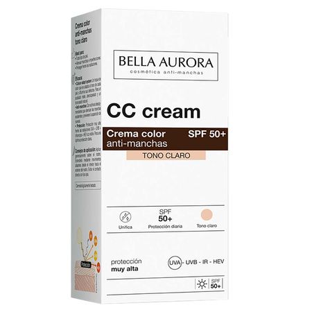 Creme-Anti-Manchas-com-Cor-Bella-Aurora-CC-Cream-FPS50-Clara--3