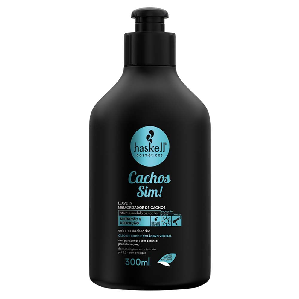 Leave-in Memorizador Cachos Haskell Cachos Sim