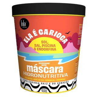 Lola Cosmetics Ela é Carioca Máscara Hidronutritiva - 450g Menor preço em Lola Cosmetics Ela é Carioca Máscara Hidronutritiva - 450g