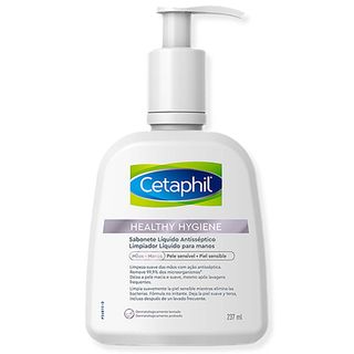 Sabonete Líquido Antisséptico para as Mãos Cetaphil Healthy Hygiene - 237ml Menor preço em Sabonete Líquido Antisséptico para as Mãos Cetaphil Healthy Hygiene - 237ml