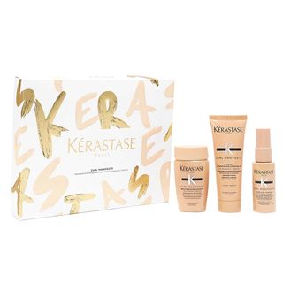 Kérastase Curl Manifesto The Curls Enhancer Kit - Shampoo + Máscara + Gel em Creme Menor preço em Kérastase Curl Manifesto The Curls Enhancer Kit - Shampoo + Máscara + Gel em Creme