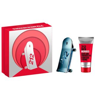 Carolina Herrera Kit Masculino 212 Heroes - EDT 90ml + Gel de Banho Menor preço em Carolina Herrera Kit Masculino 212 Heroes - EDT 90ml + Gel de Banho