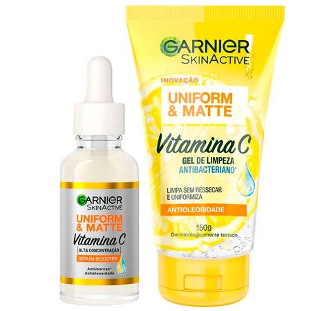 Garnier-Vitamina-C-Kit-–-Sérum-Facial-Efeito-Matte-+-Gel-de-Limpeza-Facial-Kit--1