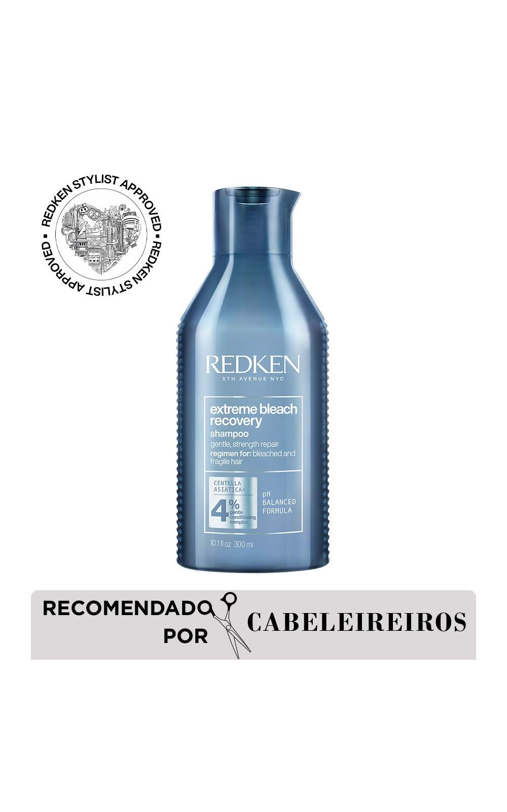 Extreme Bleach Recovery Shampoo para Cabelos Descolorados Brasil