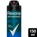 Desodorante Rexona Masculino Active Dry 150ml