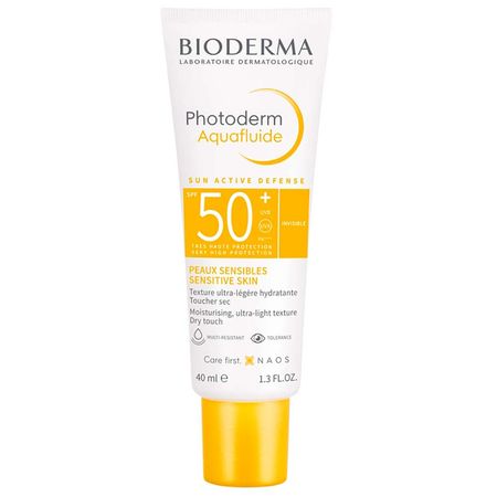 Protetor Solar sem Cor Bioderma - Photoderm Max Aquafluide FPS50+ - 40ml