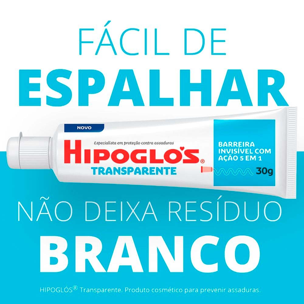 Hipoglós Transparente Creme Preventivo De Assaduras