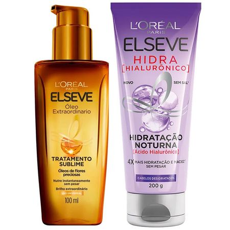 Elseve-Hidra-Hialurônico-e-Tratamento-Sublime-Kit---Creme-Noturno-+-Óleo-Extraordinário-Kit--1