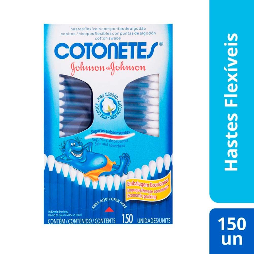 Hastes Flexíveis Johnson’s - Cotonetes