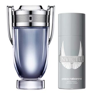 Paco Rabanne Invictus Kit – Perfume Masculino + Desodorante Corporal Menor preço em Paco Rabanne Invictus Kit – Perfume Masculino + Desodorante Corporal
