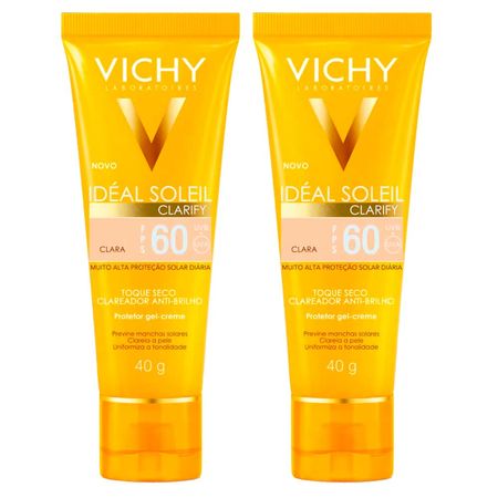 Vichy-Idéal-Soleil-Clarify-Kit-com-2-Unidades-–-Protetor-Solar-Facial-com-Cor-FPS60---Clara-Kit--1