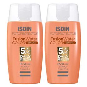 isdin-fusion-water-5-stars-color-kit-com-2-unidades-protetor-solar-facial-com-cor-fps50-50ml-escura--1-