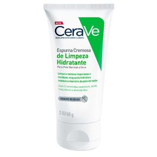 Creme Espuma de Limpeza Facial CeraVe Menor preço em Creme Espuma de Limpeza Facial CeraVe
