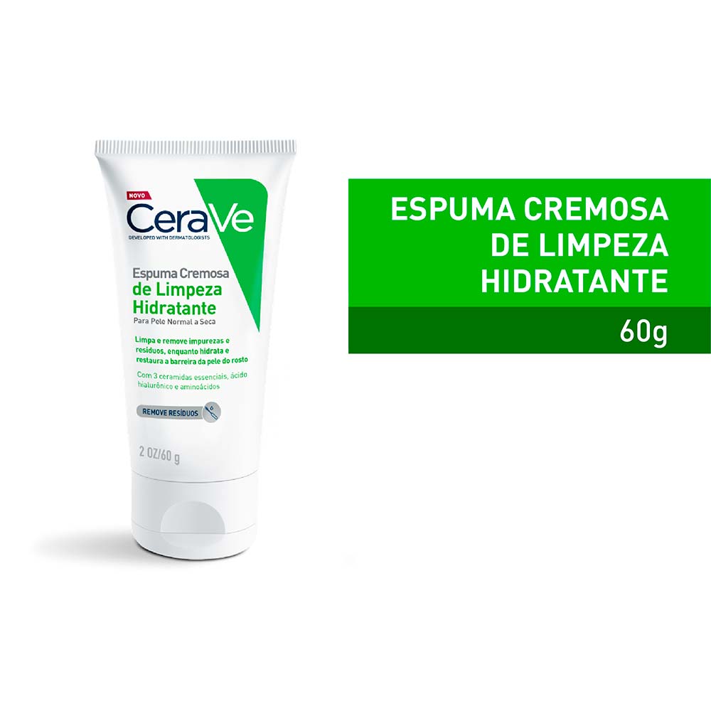 Creme Espuma de Limpeza Facial CeraVe