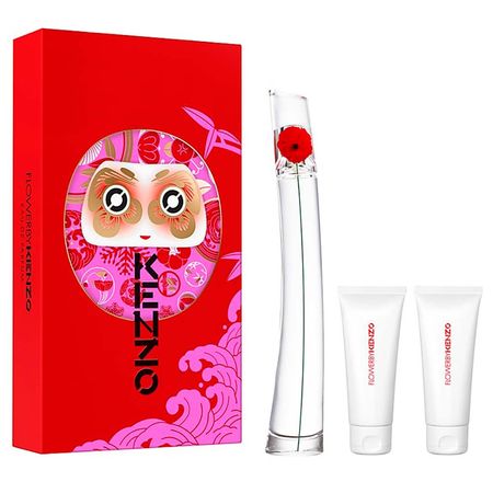 Coffret-Kenzo-Flower-By-Kenzo-Kit-–-Perfume-Feminino-+-Gel-de-Banho-+-Loção-Corporal-Kit--1