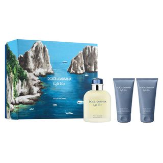 Dolce&Gabbana Light Blue Pour Homme Kit - Perfume EDT+ Pós Barba + Shower Gel Menor preço em Dolce&Gabbana Light Blue Pour Homme Kit - Perfume EDT+ Pós Barba + Shower Gel