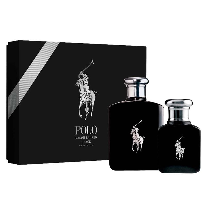 Ralph Lauren Kit Coffret – Polo Black 2x - Época Cosméticos