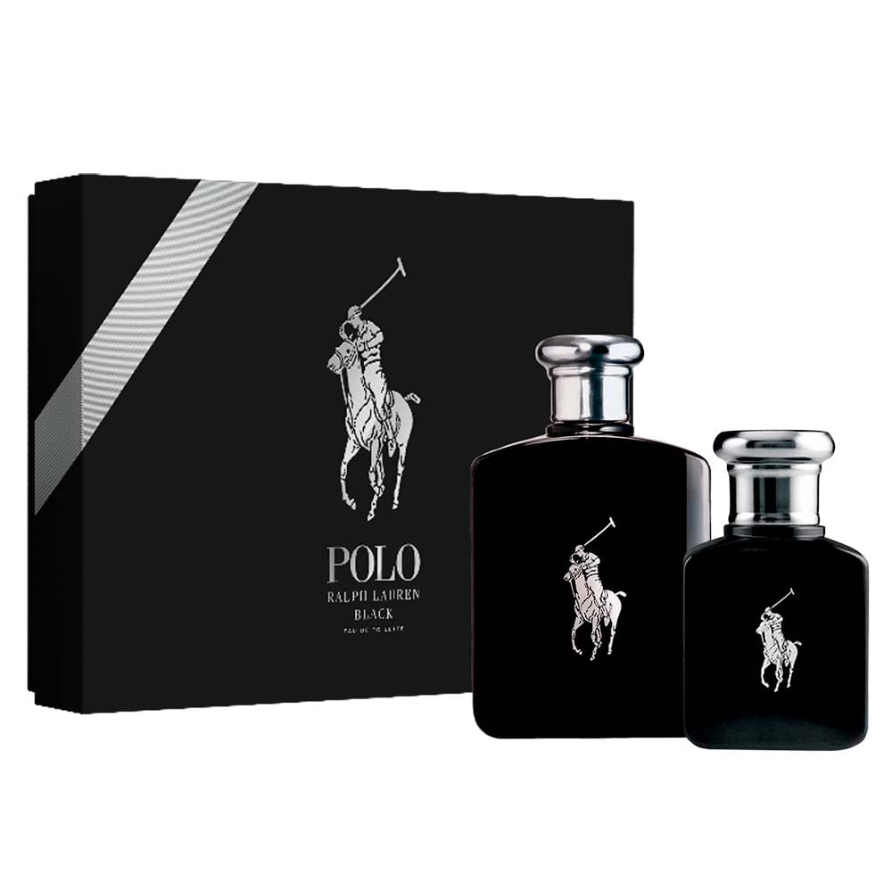 Ralph Lauren Kit Coffret – Polo Black 2x - Época Cosméticos