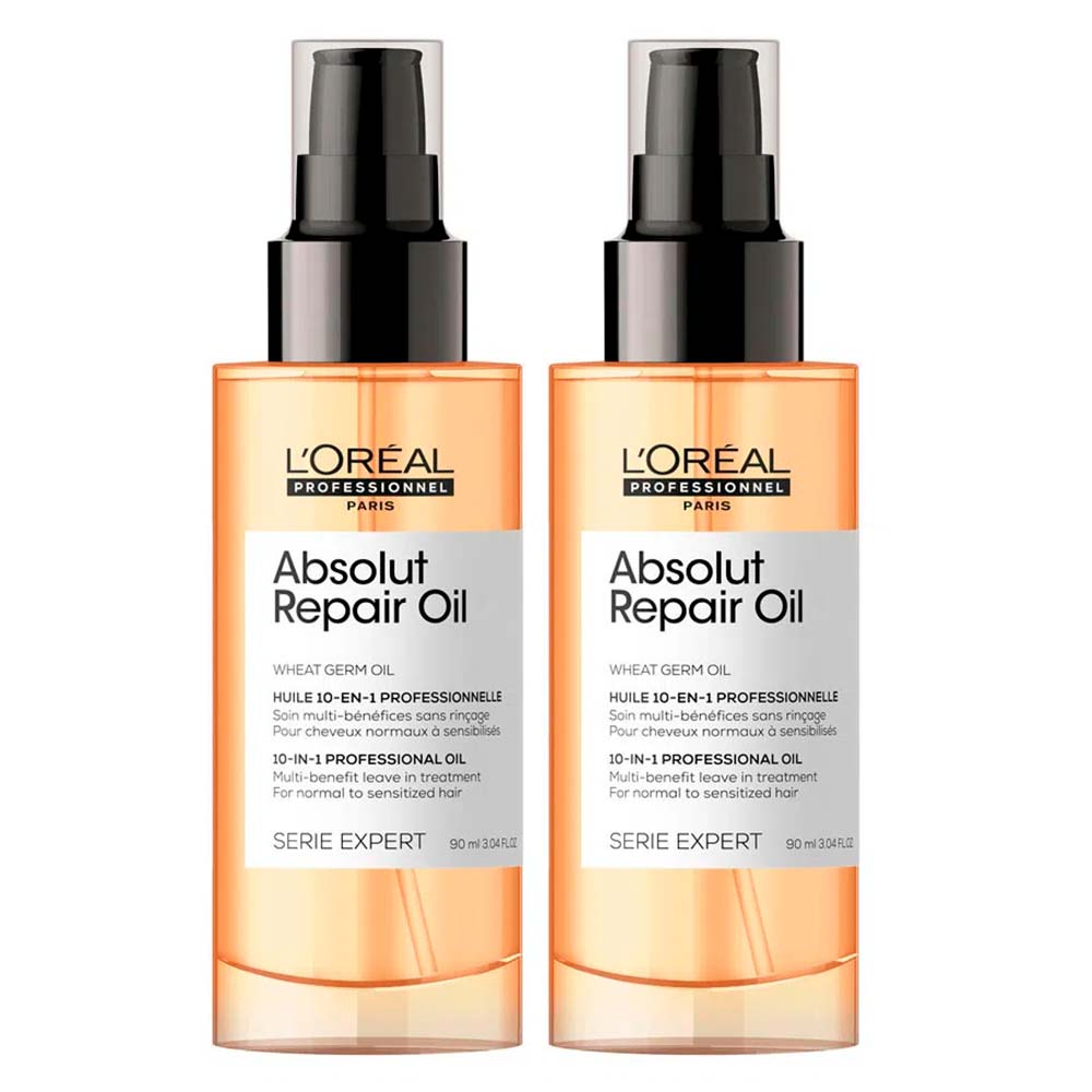 L'Oréal Professionnel Absolut Repair Óleo 10 em 1 Kit Com 2 Unidades