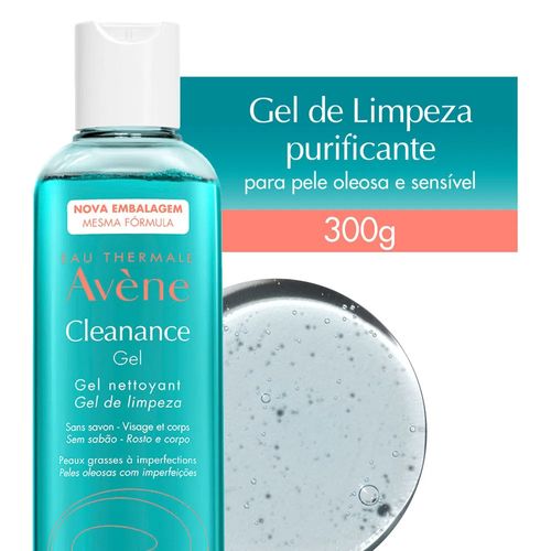 Avène Cleanance Kit com 2 Unidades – Gel de Limpeza Facial – 400g