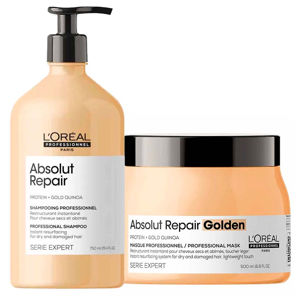 L'Oréal Professionnel Absolut Repair Kit Shampoo + Máscara Light