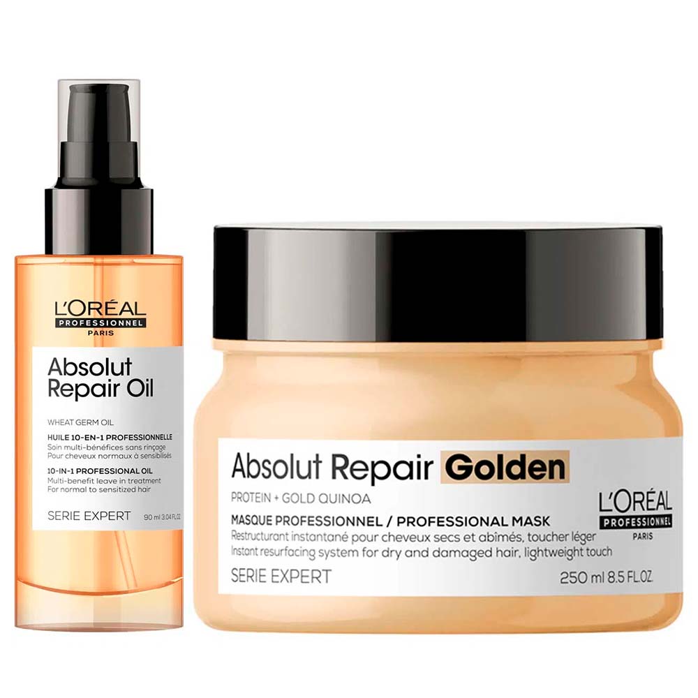 L'Oréal Professionnel Absolut Repair Kit Máscara Light + Óleo