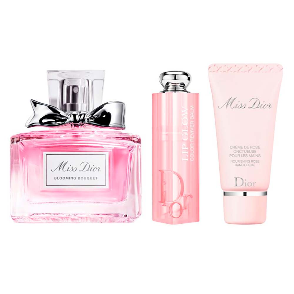 Kit Miss Dior Blooming Bouquet – Perfume Feminino + Balm + Creme