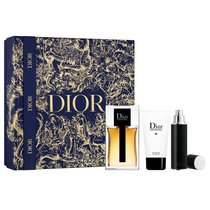 Dior ギフトセット Dior Homme Coffret – Perfume Masculino + Gel Douche + Travel Spray