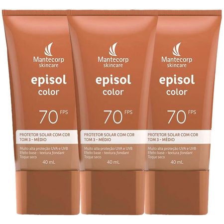 Mantecorp-Skincare-Episol-Kit-com-3-Unidades-–-Protetor-Solar-com-Cor-FPS70-–-Médio-40ml-Kit--1