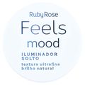 Pó Iluminador Solto Ruby Rose Mood Feels 110