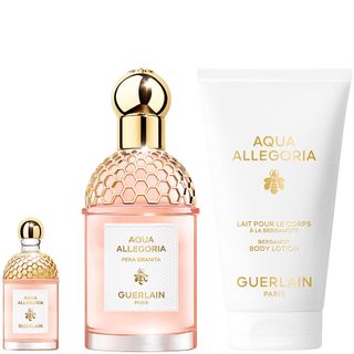 Kit Guerlain Aqua Allegoria Pera Granita – Perfume Feminino + Miniatura + Body Lotion Menor preço em Kit Guerlain Aqua Allegoria Pera Granita – Perfume Feminino + Miniatura + Body Lotion