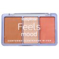 Paleta Ruby Rose Feels Mood - Contorno, Blush e Iluminador T20 Soulstice