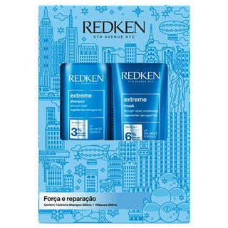 Redken Extreme Kit - Shampoo + Mascara Menor preço em Redken Extreme Kit - Shampoo + Mascara