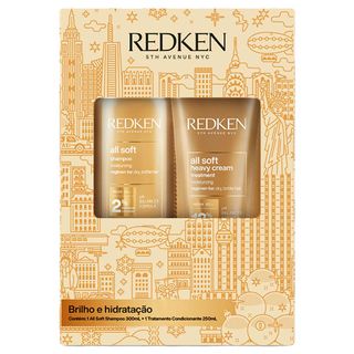 Redken All Soft Kit - Shampoo + Mascara