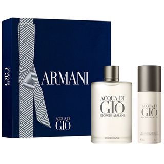 Kit Giorgio Armani Acqua di Gio – Perfume Masculino + Desodorante Spray Menor preço em Kit Giorgio Armani Acqua di Gio – Perfume Masculino + Desodorante Spray