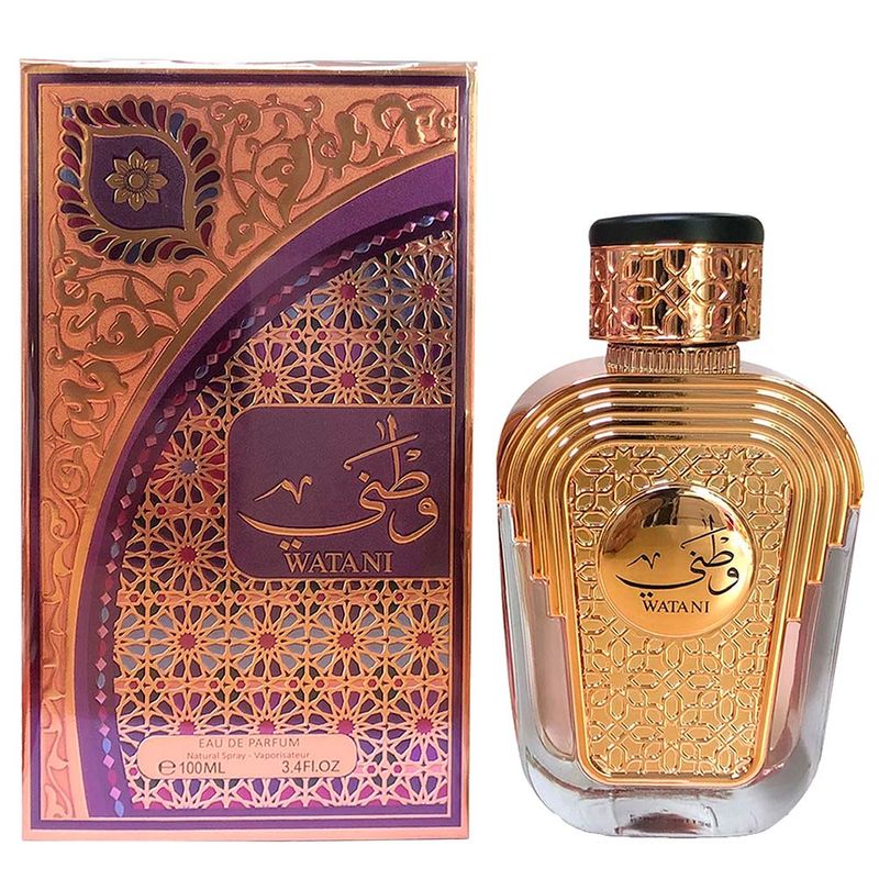 WATANI - AL WATANIAH 香水 100ml Watani Al Wataniah Perfume Árabe Feminino Eau de Parfum