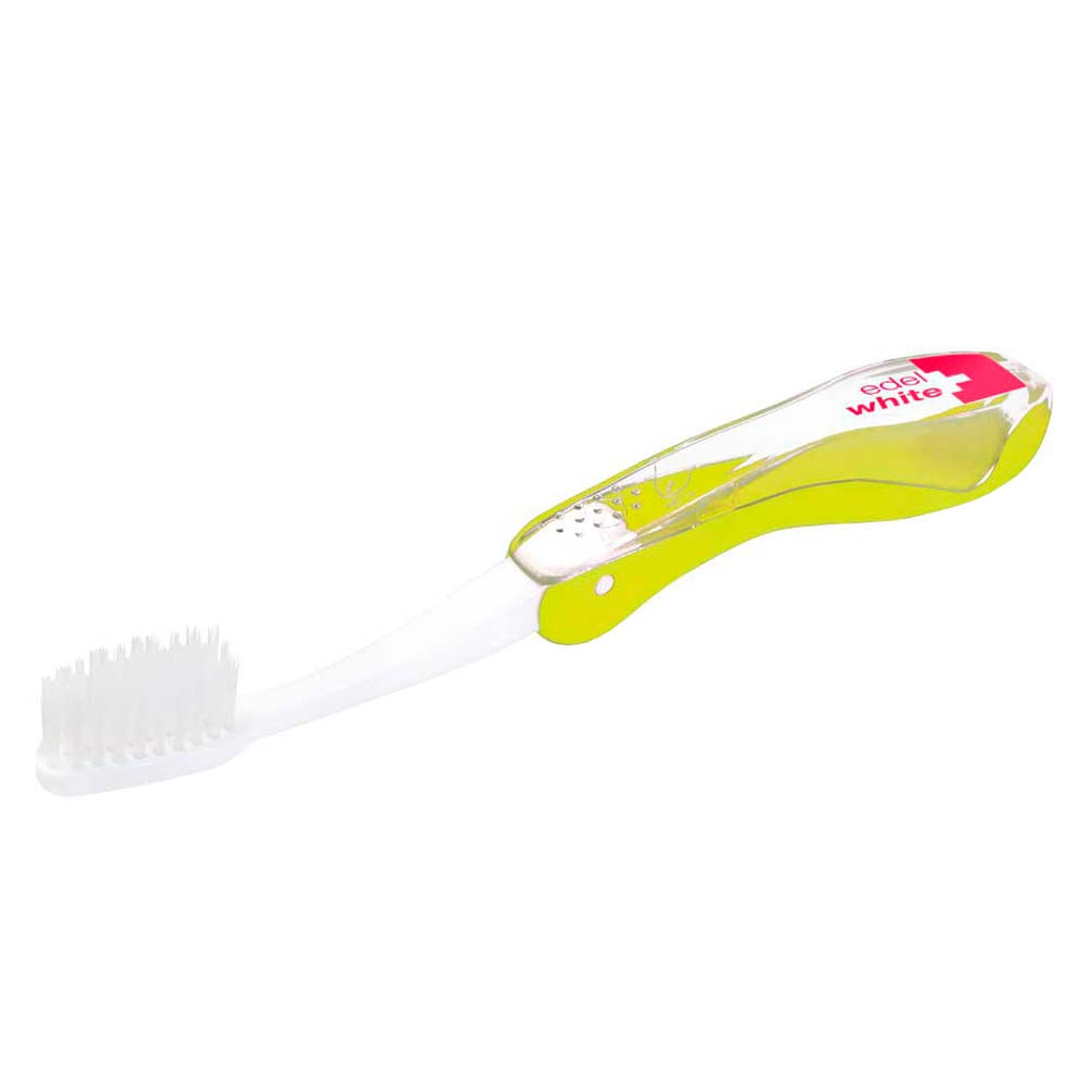 Escova de Dentes Portátil Edel White - Flosserbrush To Go
