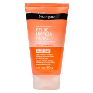 Sabonete Facial Neutrogena Deep Clean Gel Grapefruit - 150g Menor preço em Sabonete Facial Neutrogena Deep Clean Gel Grapefruit - 150g