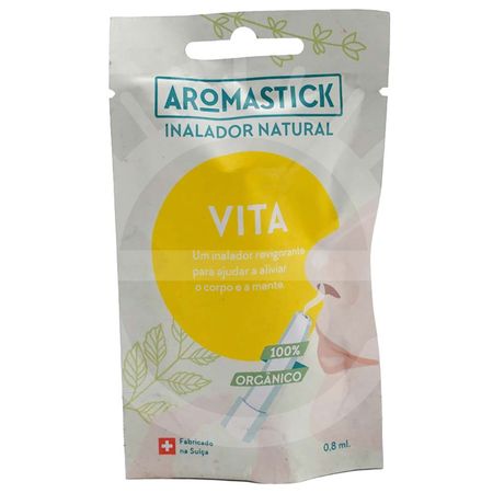 Inalador Nasal Orgânico AromaStick Vita - nenhuma