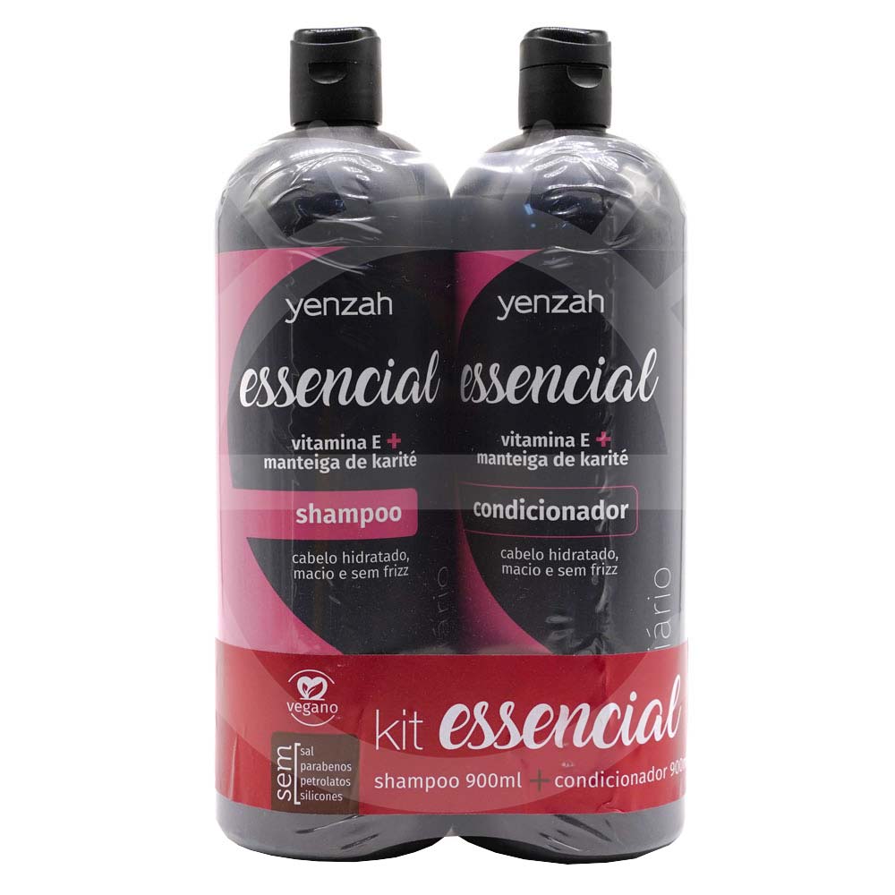 Kit Yenzah Essencial - Shampoo + Condicionador - Época Cosméticos