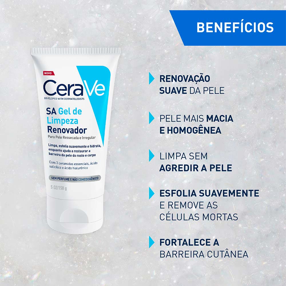 Gel de Limpeza Renovador CeraVe AS