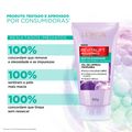 L’Oréal Paris Antioleosidade + Cachos Kit – Gel de Limpeza Facial + Gel Creme Hidratante + Creme de Tratamento + Creme de Pentear Kit