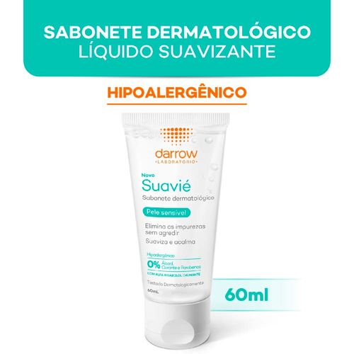 Sabonete Líquido Dermatológico Suavié Pele Sensível 140ml - PanVel