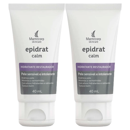 Kit Epidrat Calm Mantecorp 2x Hidratante Facial 40g Kit Kit Epidrat Calm Mantecorp 2x Hidratante Facial 40g Kit