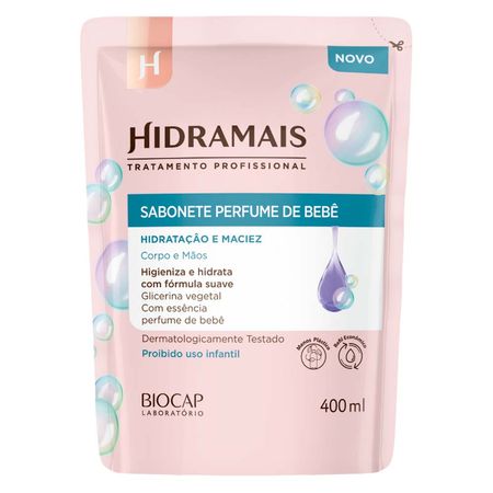 Sabonete-Líquido-Refil-Hidramais-Perfume-de-Bebê-400ml--1