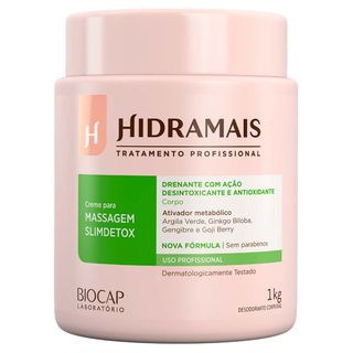 Creme Slim Detox Hidramais 1Kg