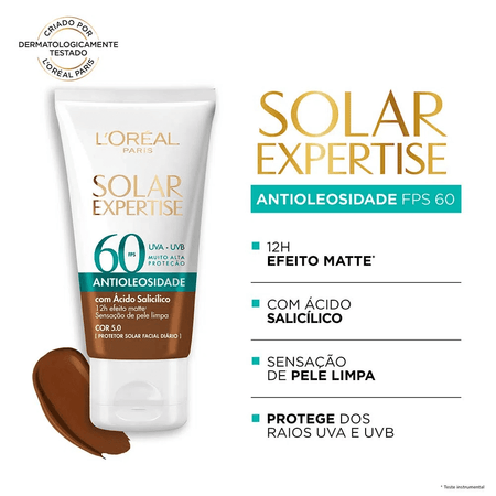 L’Oréal-Paris-Kit-–-Água-Micelar-Efeito-Matte-200ml-+-Gel-Creme-Antioleosidade-50ml-+-Protetor-Solar-com-Cor-FPS60-–-Negra-40g-Kit--4