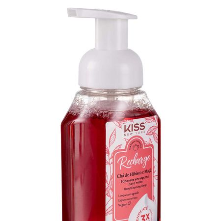 Sabonete-para-Mãos-Kiss-New-York---Chá-De-Hibisco-e-Maça-250ml--2