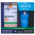 La Roche-Posay Kit – Protetor Solar Facial com Cor Anthelios Airlicium+ Fluido FPS50 40ml + Gel de Limpeza Facial Effaclar Concentrado 50g Kit